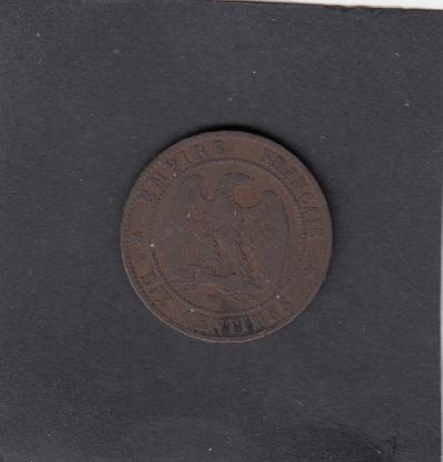 Beschrijving: 10 Centimes NAPOLEON III